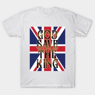 God Save the King Coronation King Charles III T-Shirt